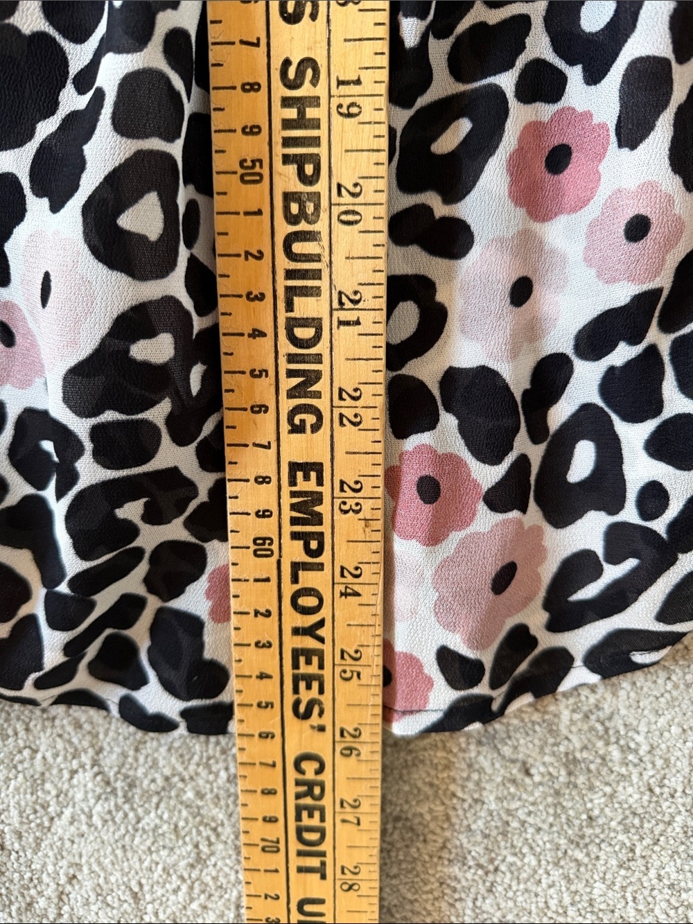 ANTHROPOLOGIE BL-NK Joelle Mix Leopard Print Peasant Ballon Sleeve Top Sz XS - Picture 6 of 7